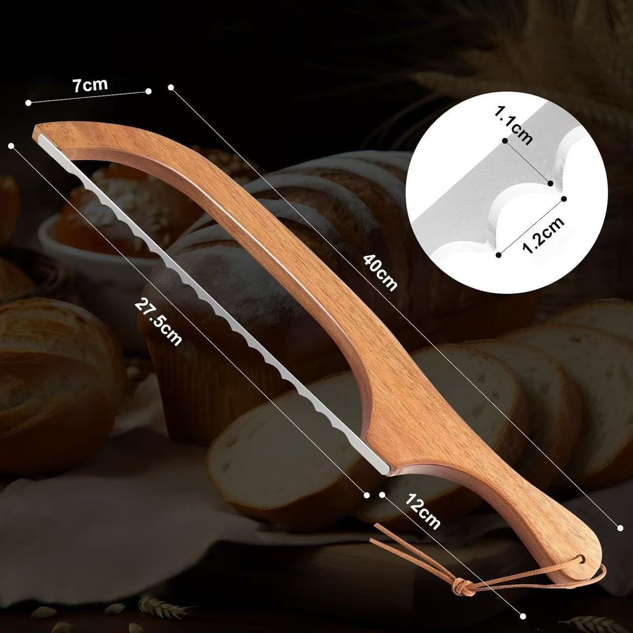 SliceKing-Precision Bread Bow Knife