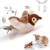 Interactive Sound Bird Cat Toy – Flapping Feather Fun for Indoor Cats