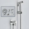SilkStream Stainless Steel Bidet Sprayer – Hygienic Handheld Toilet Shower for Modern Bathrooms