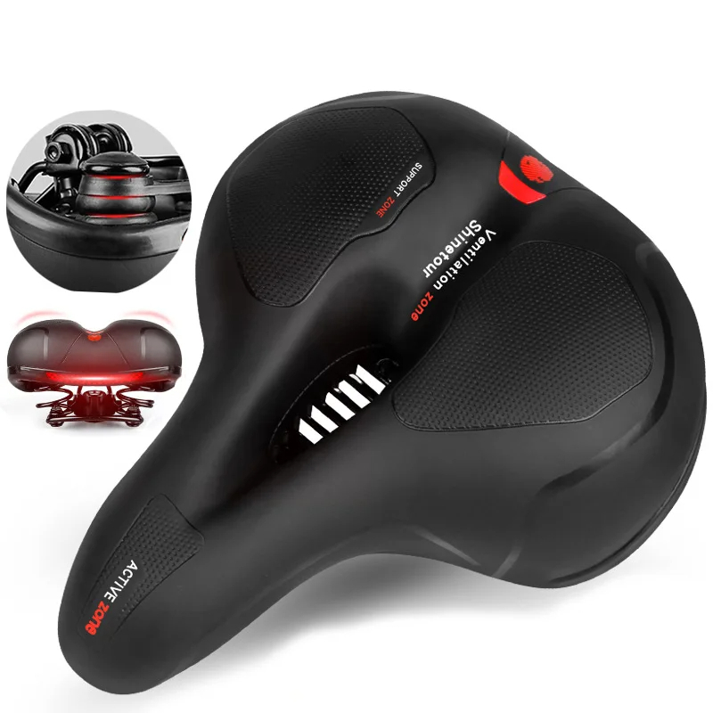 Shock Absorbing Mountain Bike Seat