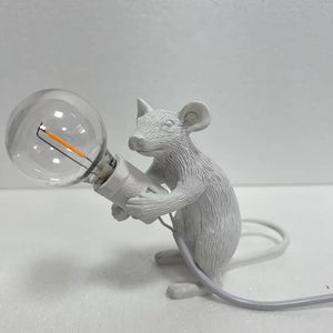 Doctor Mousey – Original Designer Mouse Lamp for Tabletop or Shelf