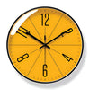 Modern Wall Clock with Silent Movement – Scandinavian Design Minimalist Home Decor