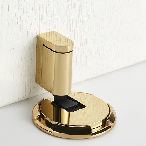 Heavy Duty Door Stopper – Windproof No Drill with Screws & Adhesive