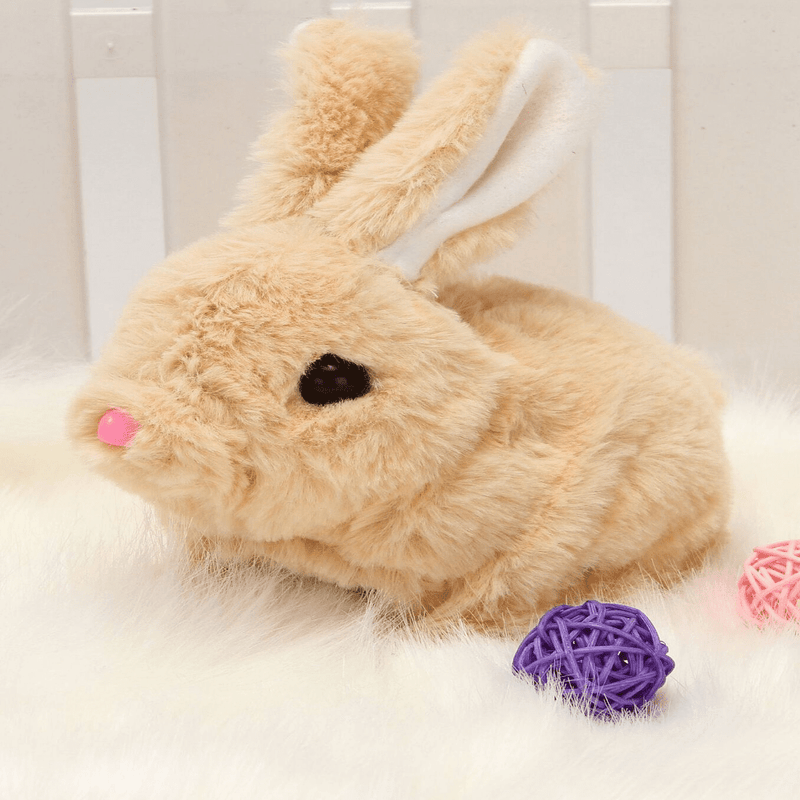 Plush Bunny Toy Realistic Soft Stuffed Rabbit Companion
