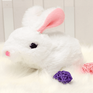 Plush Bunny Toy Realistic Soft Stuffed Rabbit Companion