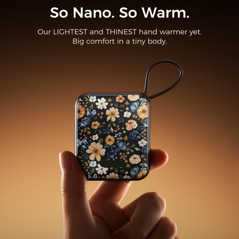 Rechargeable Hand Warmers Electric Pocket Heater Ultra-Slim Design