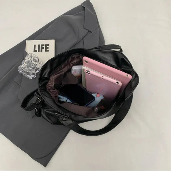 Lunelle - Large soft leather bag
