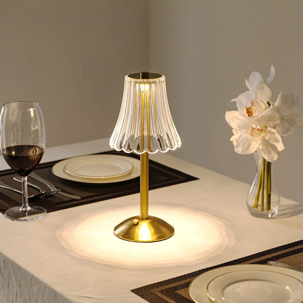 CrystalGlow – Luxury Table Lamp with Refined Crystal Elegance
