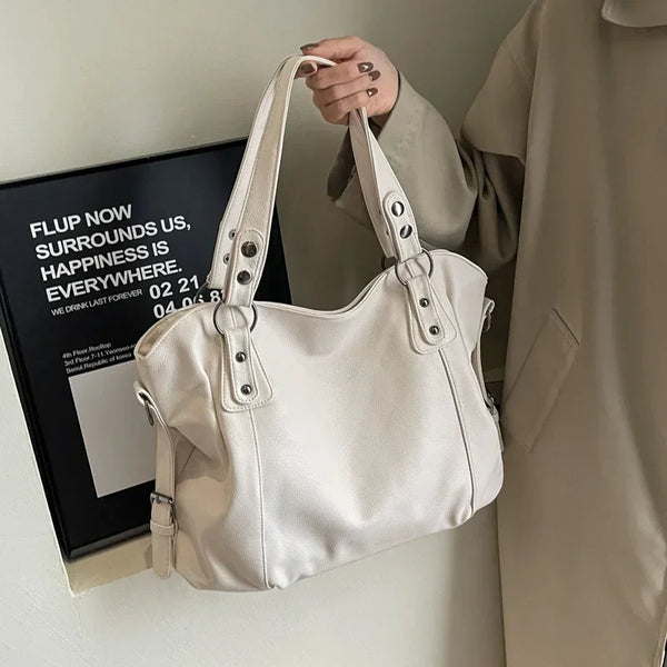 Lunelle - Large soft leather bag