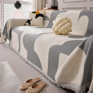 Haruka Luxe Chenille Sofa Cover