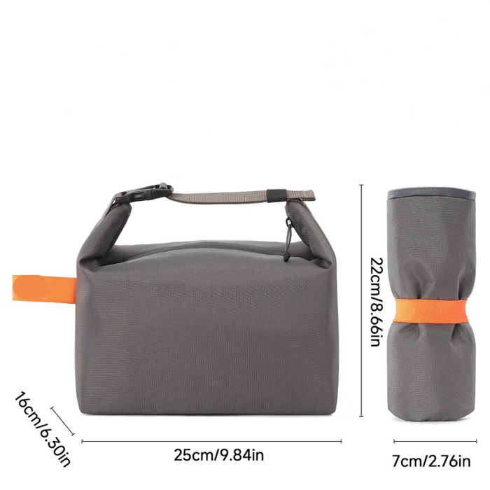 UrbanLunch Foldable Insulated Lunch Bag – Keeps Food Fresh and Stylish On-the-Go