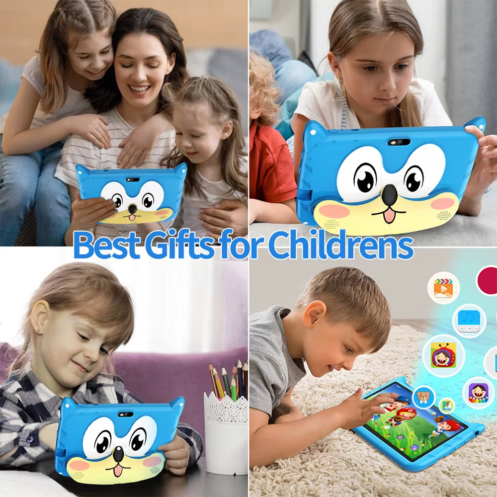 7-Inch Kids Tablet – Android 13, 5G WiFi, 4GB RAM, 64GB Storage – Child-Friendly Learning & Entertainment Device