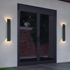 Weatherproof Aluminum Outdoor Wall Light – Modern LED Landscape Lighting for Gardens and Facades