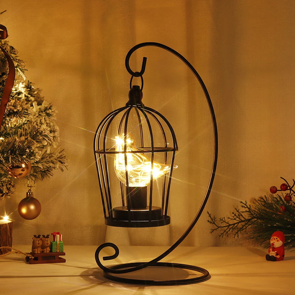 Birdcage Table Lamp