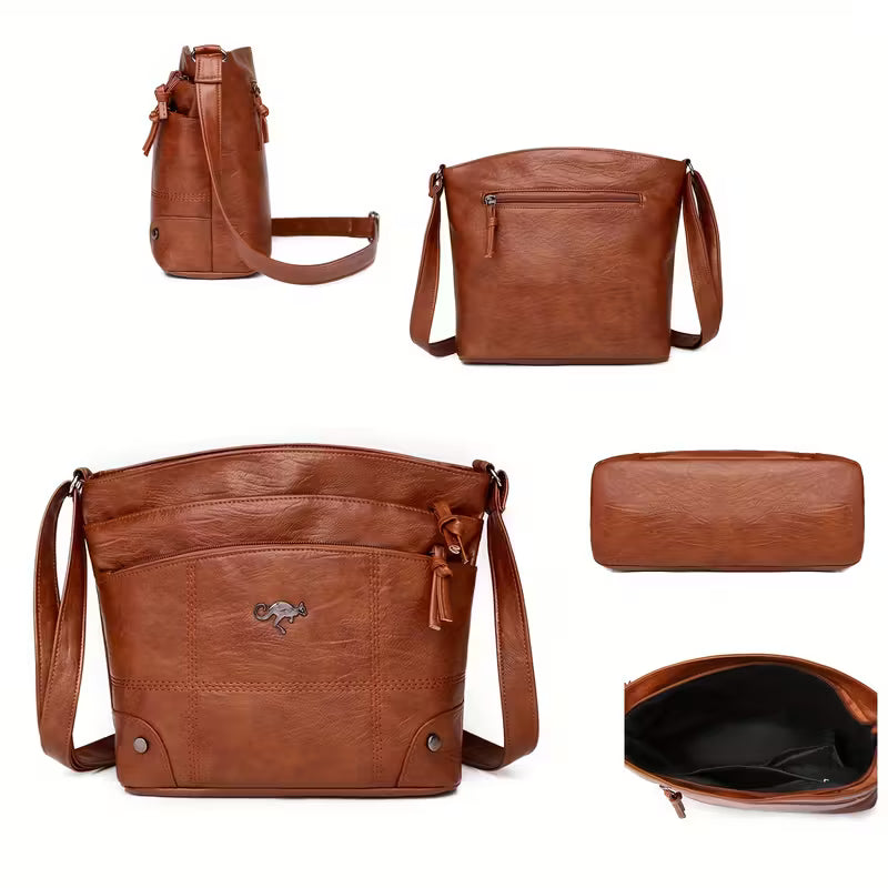 Toli Vintage Leather Shoulder Bag