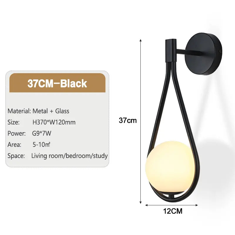 ScandiGlow – Sleek Scandinavian Wall Lamp