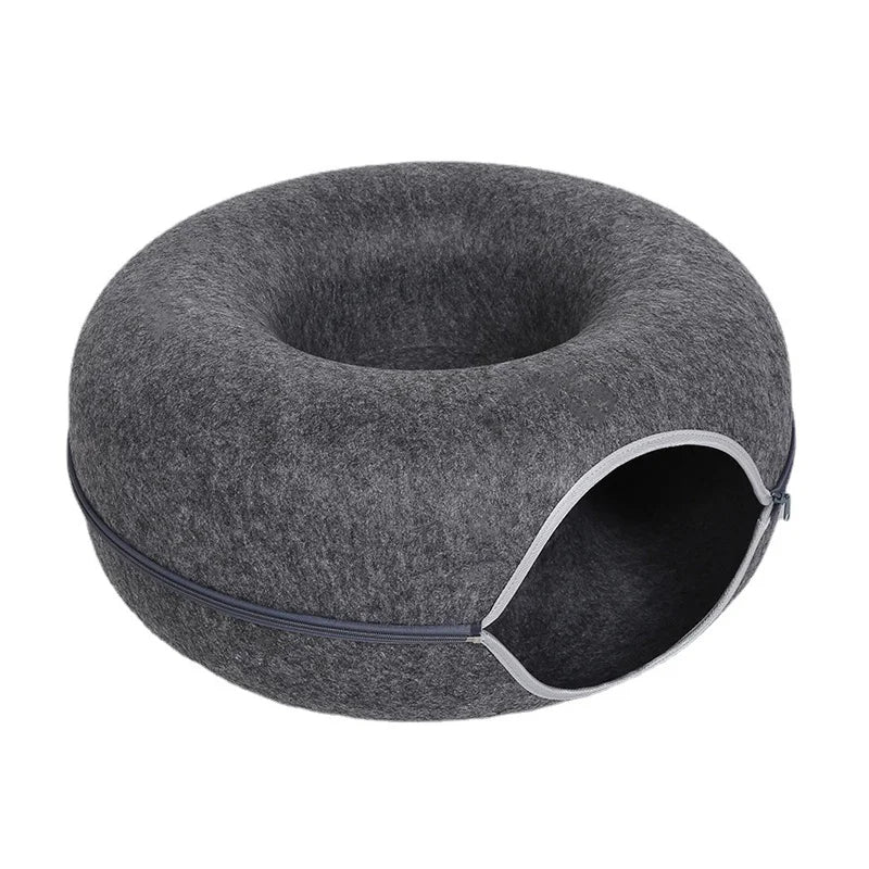 Donut Cat Tunnel Bed