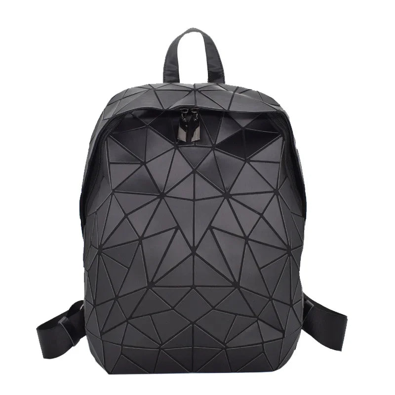 Geometric Women Backpack Luminous Bag