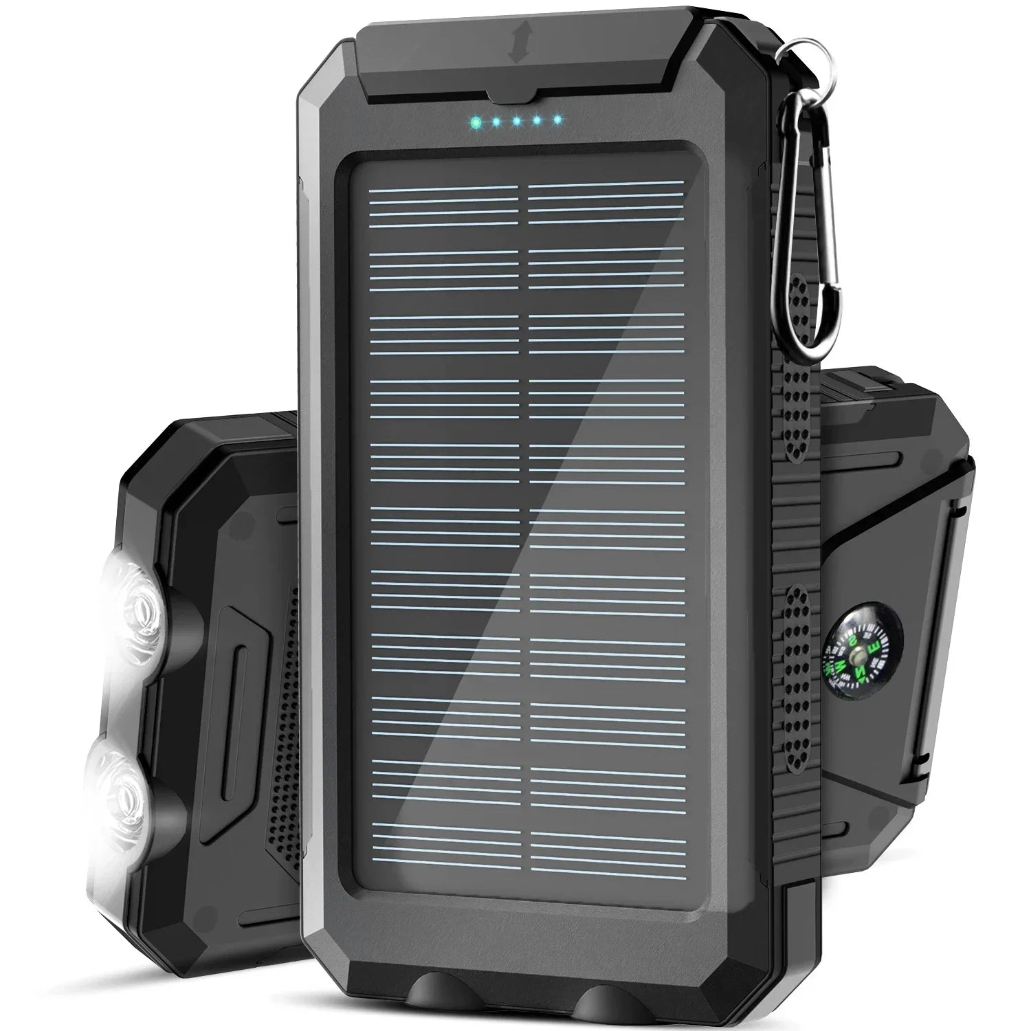 500000mAh - Portable and IP67 Waterproof Solar Power Bank