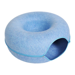 Donut Cat Tunnel Bed