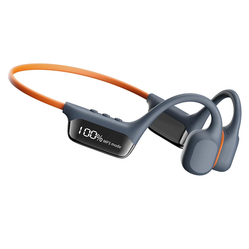 Waterproof Bone Conduction Swimming Headphones – Bluetooth 5.4 MP3 Headset (32GB)