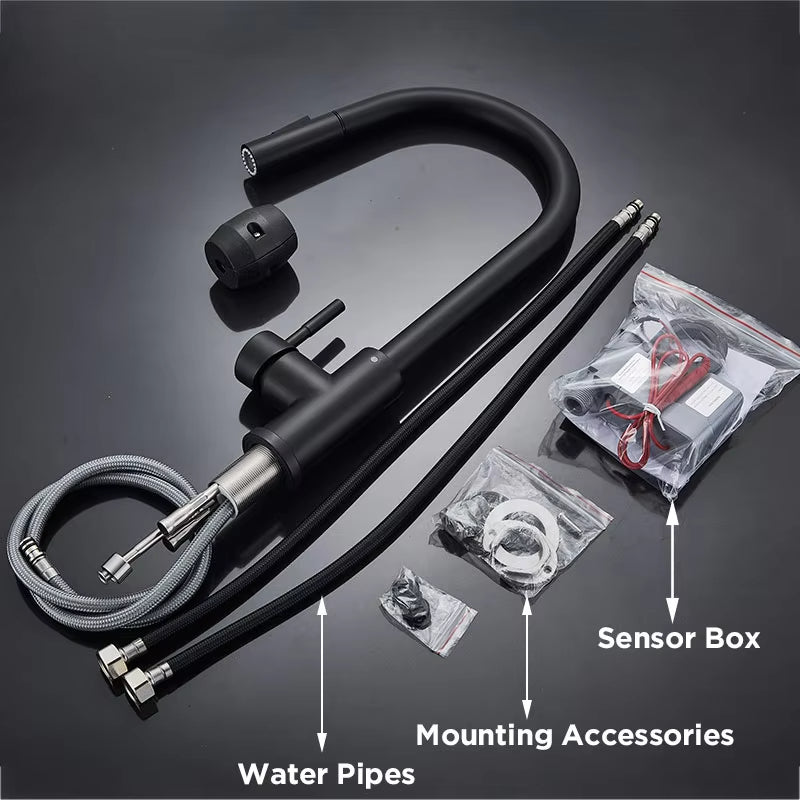 Kitchen Tap with Touch Sensor and Pull Out