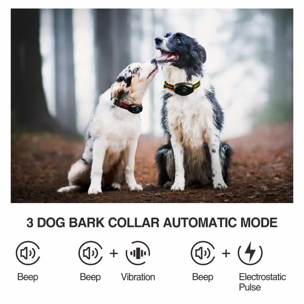 2 in 1 Dog Training Collar & Anti Bark Collar