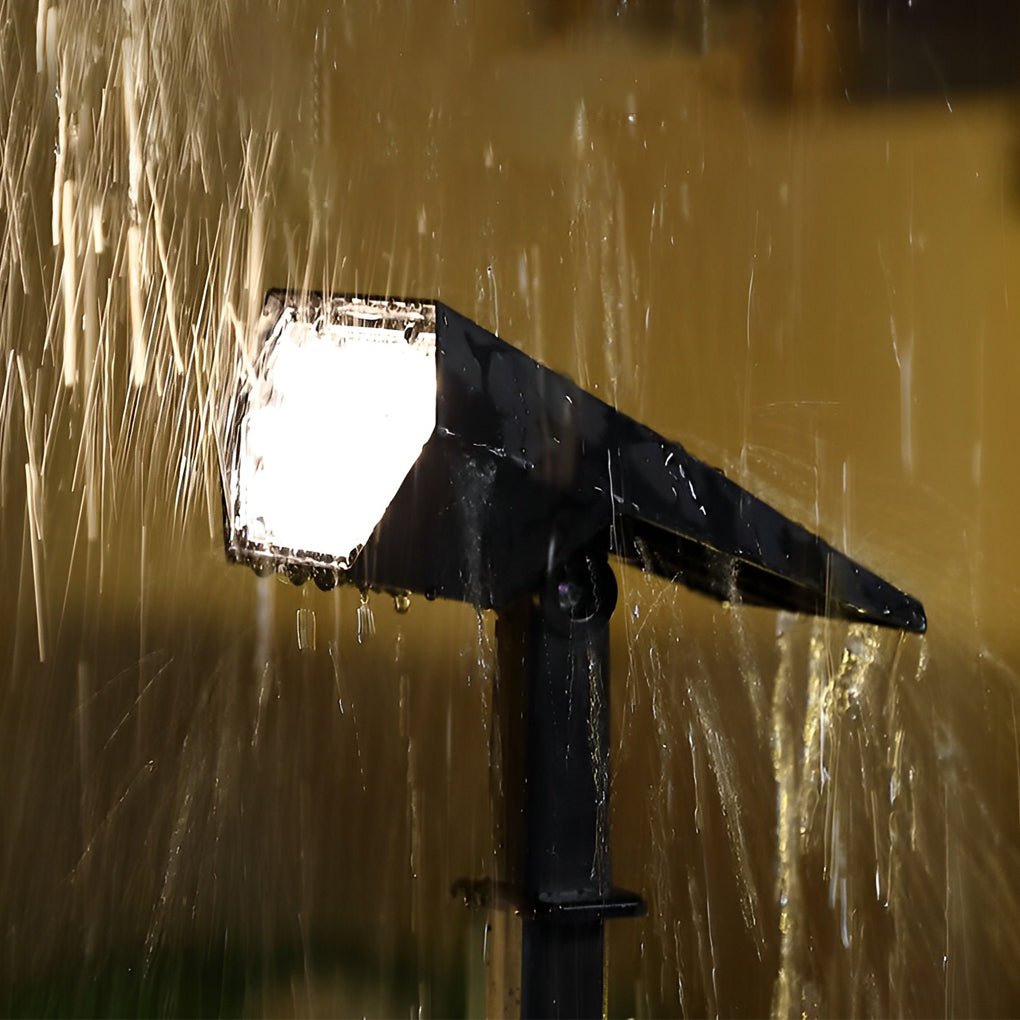 Adjustable Waterproof Multicolour Solar Spot Light With Sensor Landscape Lighting
