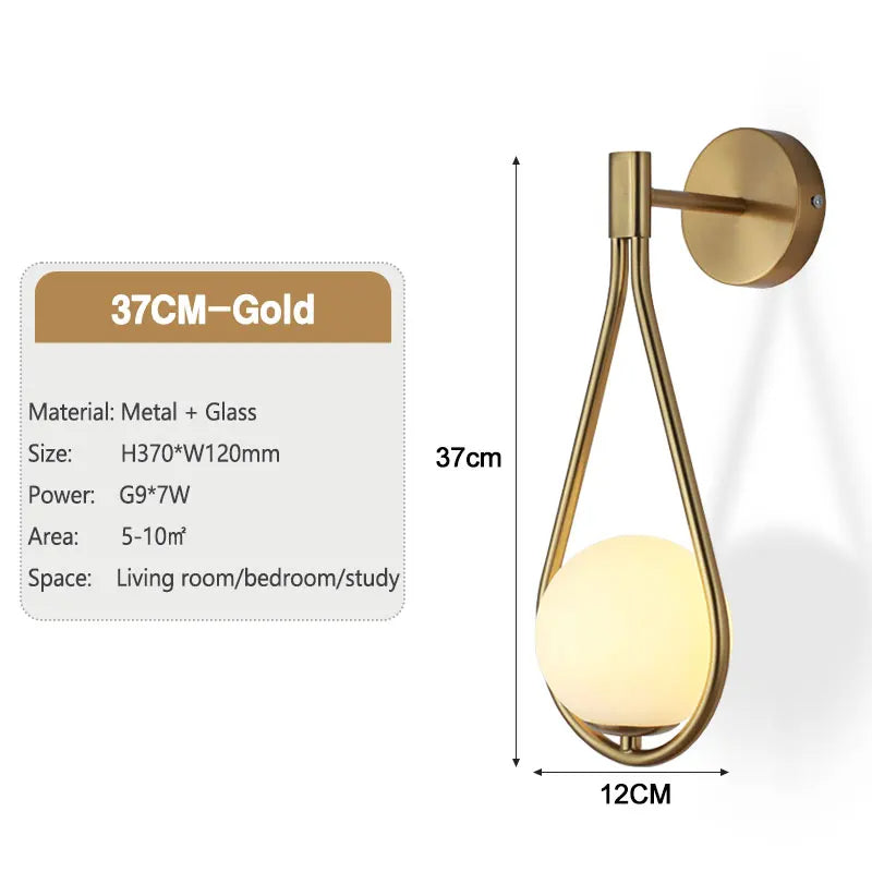 ScandiGlow – Sleek Scandinavian Wall Lamp