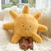 Sun and Moon Plush Pillow | Soft Velvet Cushion for Bedroom & Nursery