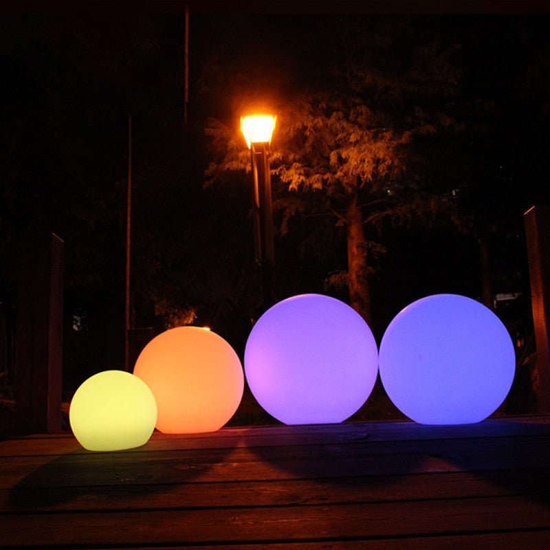 Color Changing LED Sphere | Smart Portable Garden Light