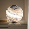 LunaCrystal – Elegant Glass Moon Lamp with Enchanting Cosmic Details for Atmospheric Spaces