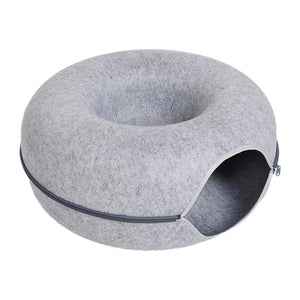 Donut Cat Tunnel Bed