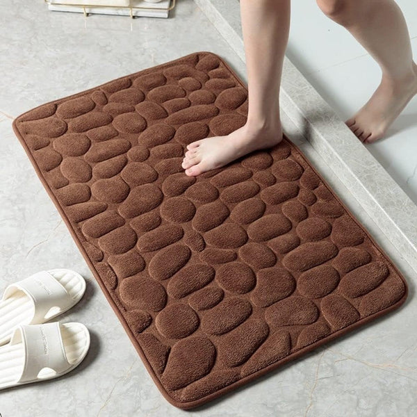 Bath Mat Soft Non-Slip Quick Dry Bathroom Rug