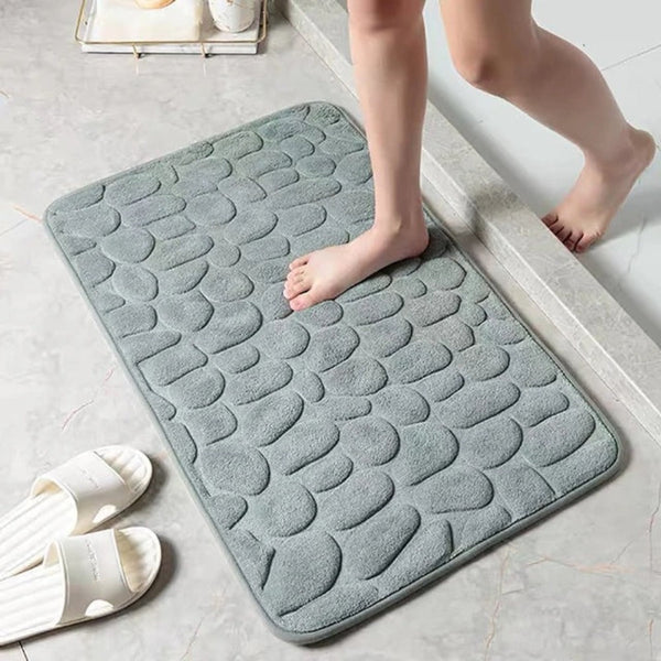 Bath Mat Soft Non-Slip Quick Dry Bathroom Rug