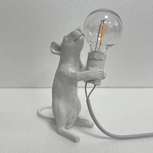Doctor Mousey – Original Designer Mouse Lamp for Tabletop or Shelf