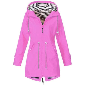 Long Rain Jacket For Women