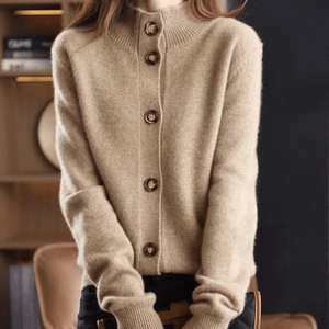Darla Women's Cashmere Cardigan - Soft & Elegant Sweater with Comfortable Fit