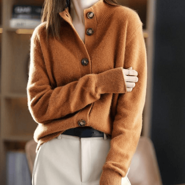 Darla Women's Cashmere Cardigan - Soft & Elegant Sweater with Comfortable Fit