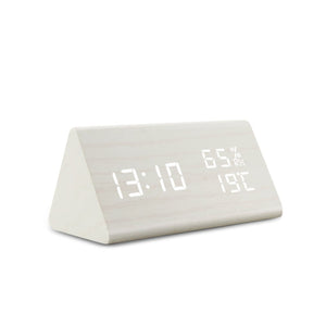 Wood Digital Display LED Alarm Clock