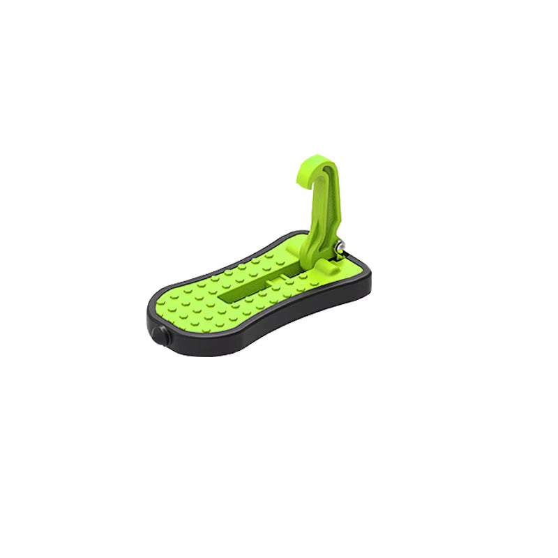 Car Multi-Functional Latch Door Step, with Window Breaker & Compact and Foldable Design