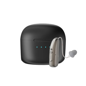 Rechargeable Bluetooth Hearing Aids for Seniors with App Control & 4 Sound Modes