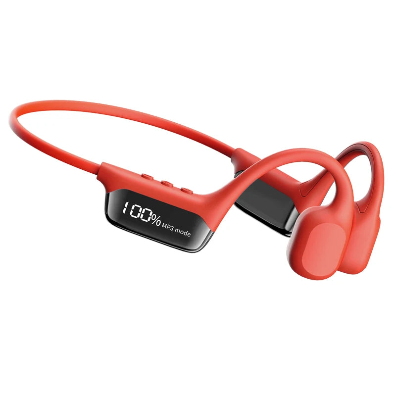 Waterproof Bone Conduction Swimming Headphones – Bluetooth 5.4 MP3 Headset (32GB)