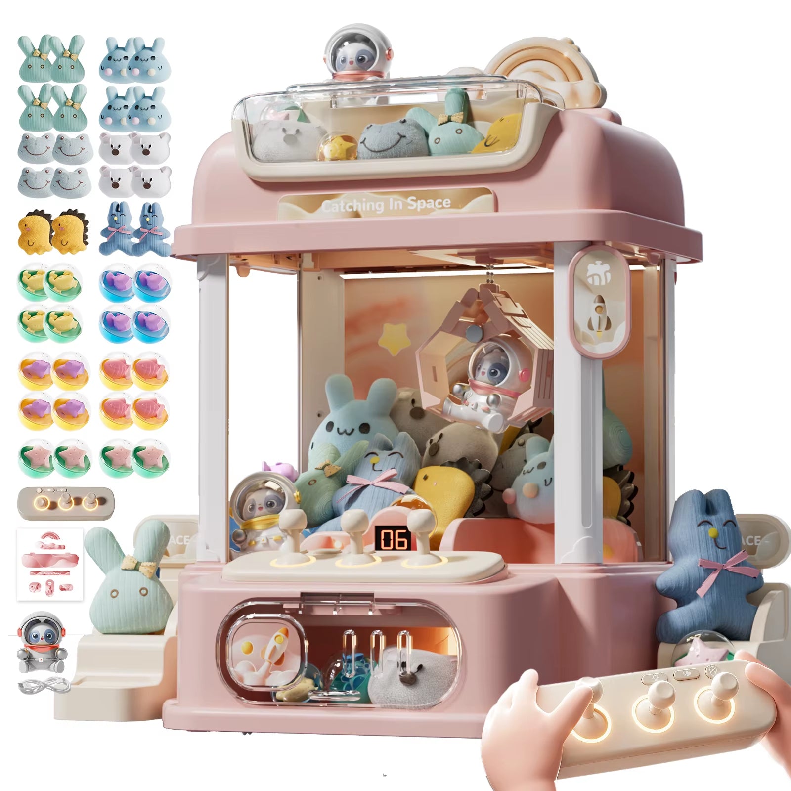 Children's Mini Claw Machine - Fun Toy Crane Game for Kids