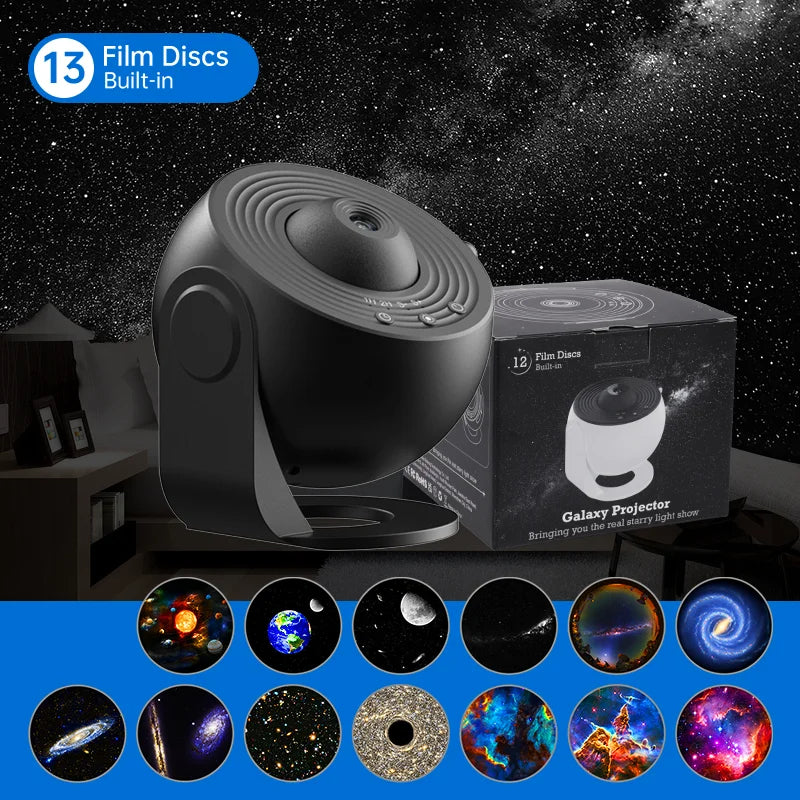 12 in 1 Night Light Galaxy Projector