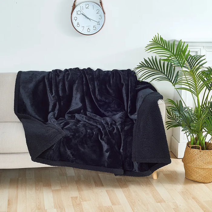 CozyGuard Waterproof Blanket – Reversible, Stain Resistant & Soft Plush Design