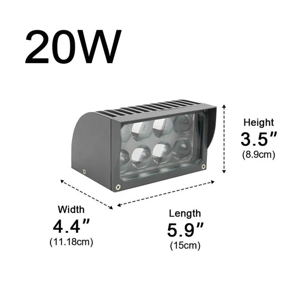 Waterproof IP65 LED Modern Outdoor Wall Lights Spotlight