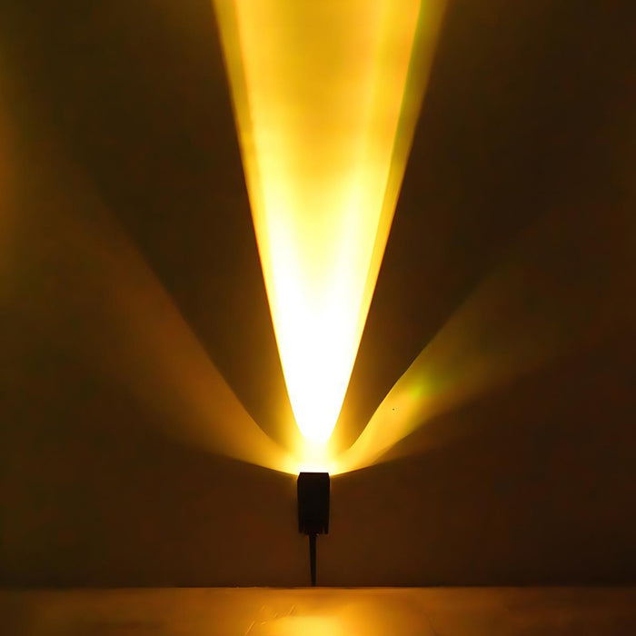 Waterproof LED Solar Multi-zoom Spot Light Landscape Lighting RGB