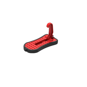 Car Multi-Functional Latch Door Step, with Window Breaker & Compact and Foldable Design